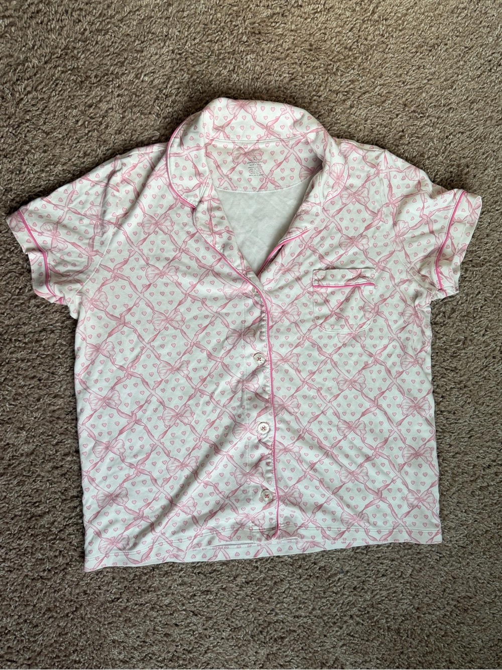 LoveShackFancy X Roller Rabbit Polo Top
